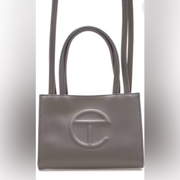 Telfar Handbags - Telfar NEW Small/Mini Telfar Gray Women's Bag with dust bag